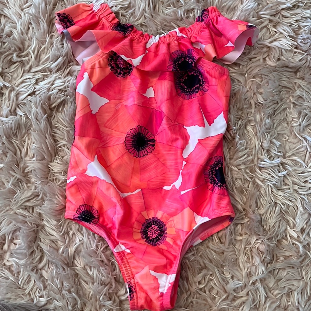 Never worn toddler girl swimsuit!